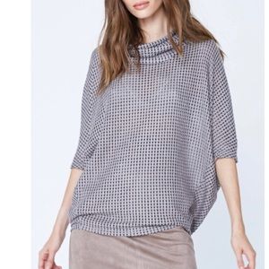 Laila Jayde Cowl Neck Dolman Pull Over Top XL